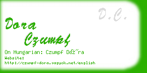dora czumpf business card